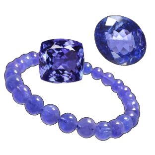 12月の誕生石 天然石タンザナイトの意味と効果とは?